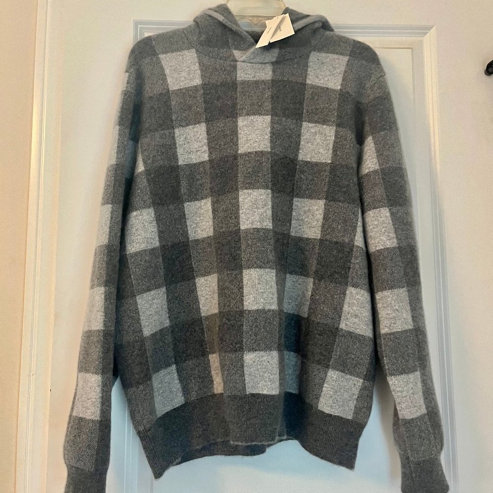 Vince Luxe Cashmere Hoodie, size L